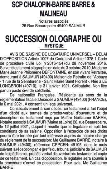 Contenu publication