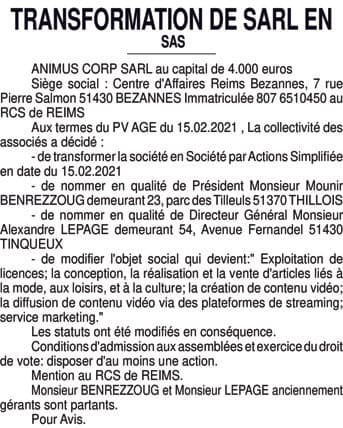 Contenu publication
