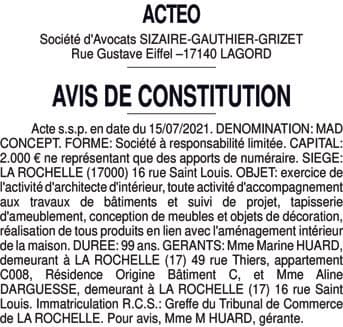 Contenu publication