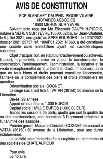 Contenu publication