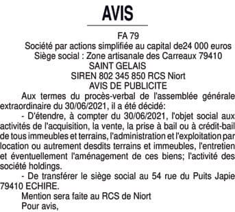 Contenu publication