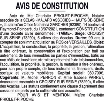 Contenu publication