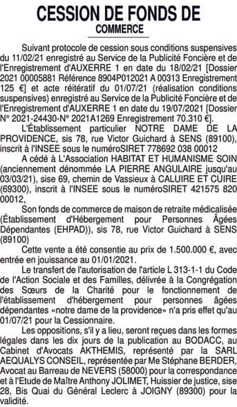 Contenu publication
