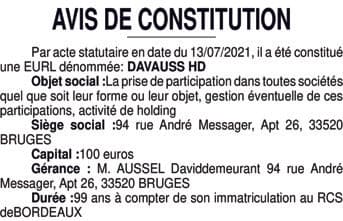 Contenu publication