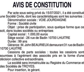 Contenu publication