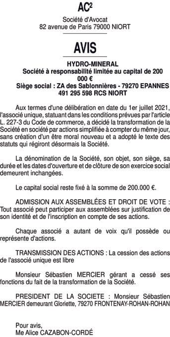 Contenu publication