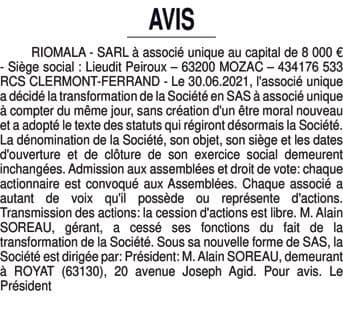 Contenu publication