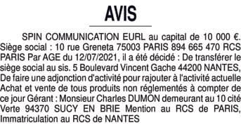 Contenu publication