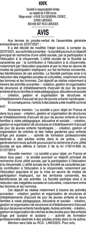 Contenu publication