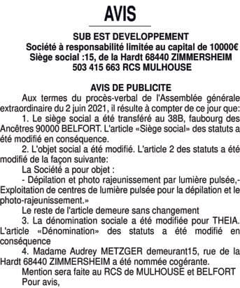 Contenu publication