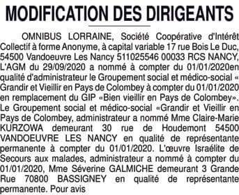 Contenu publication