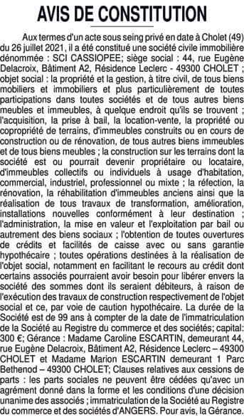 Contenu publication