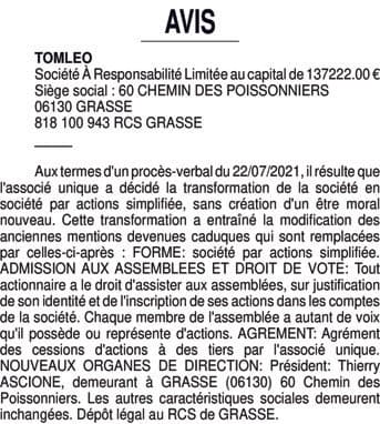 Contenu publication