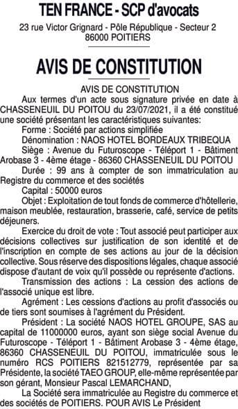 Contenu publication