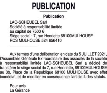 Contenu publication