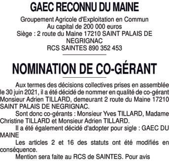 Contenu publication