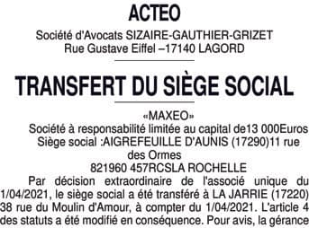 Contenu publication