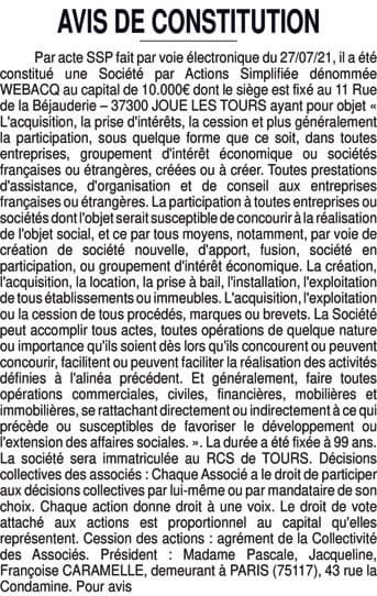 Contenu publication