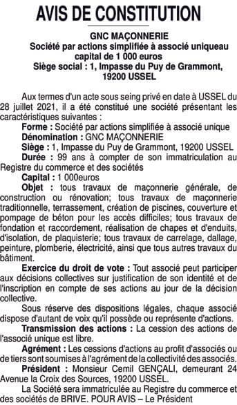 Contenu publication