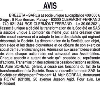 Contenu publication