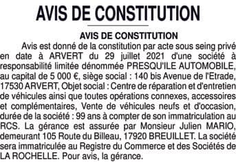 Contenu publication