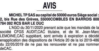 Contenu publication