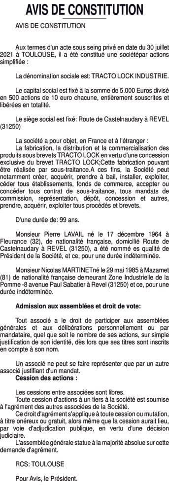 Contenu publication