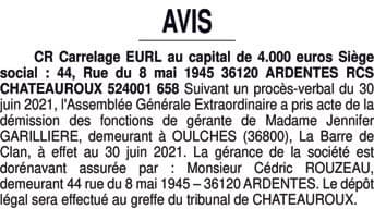 Contenu publication