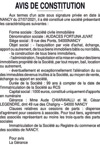 Contenu publication