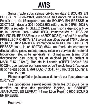 Contenu publication