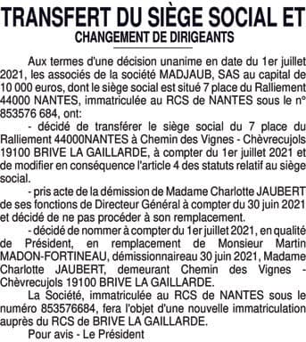 Contenu publication