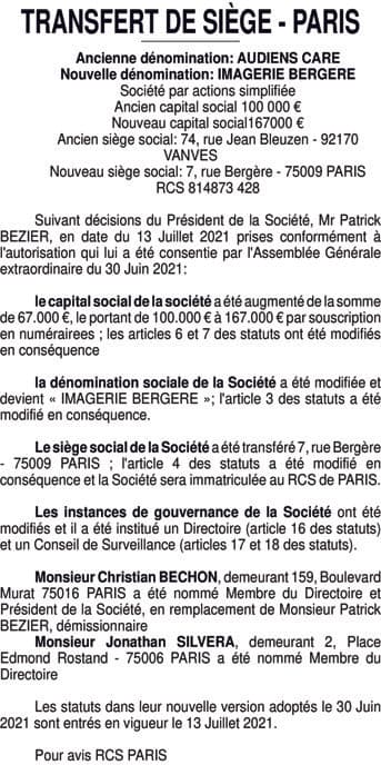 Contenu publication