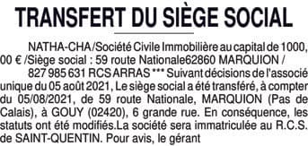 Contenu publication
