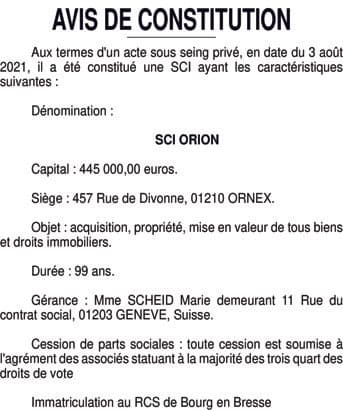 Contenu publication