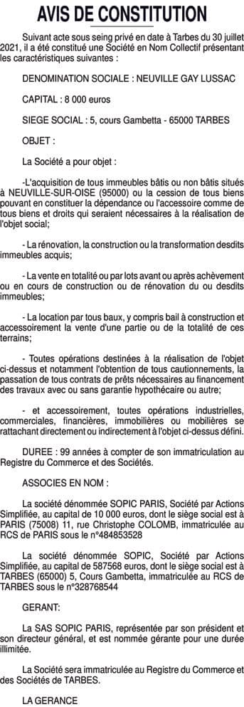 Contenu publication