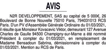 Contenu publication
