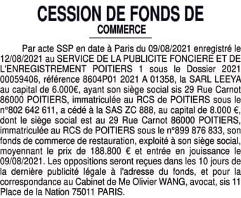 Contenu publication