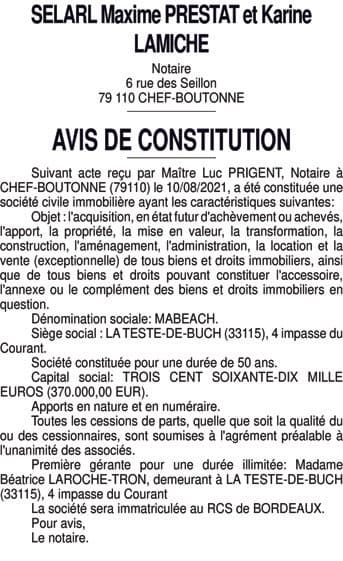 Contenu publication