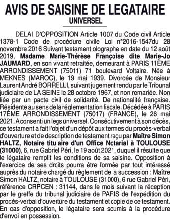 Contenu publication