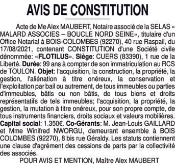 Contenu publication