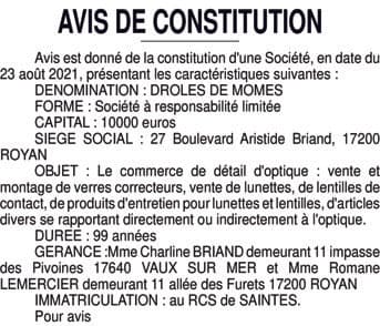 Contenu publication