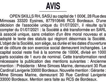 Contenu publication