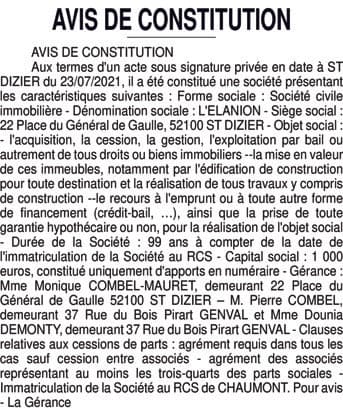 Contenu publication