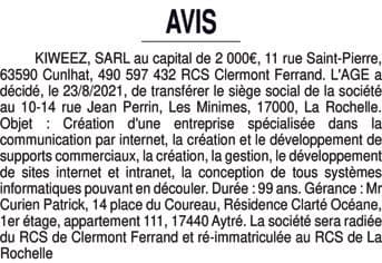 Contenu publication