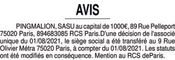 Contenu publication