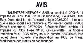 Contenu publication