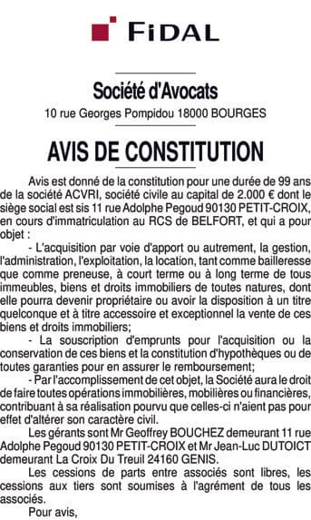 Contenu publication