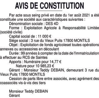Contenu publication