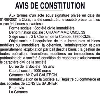 Contenu publication