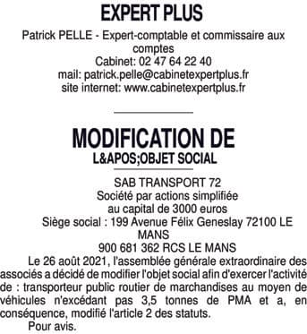 Contenu publication
